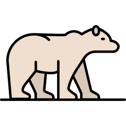 urso polar Ícone