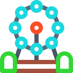 Ferris wheel icon