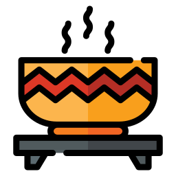 Hot soup icon