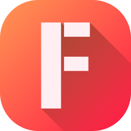 Letter f icon