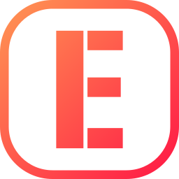 Letter e icon