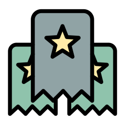 Star badge icon