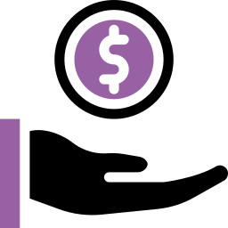 Cash payment icon