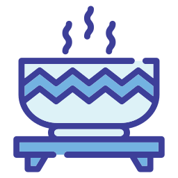 Hot soup icon