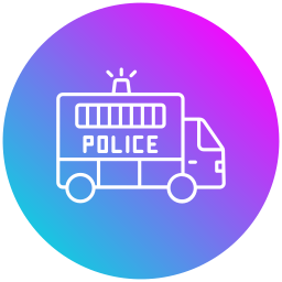 Police van icon