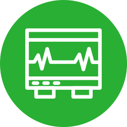 Electrocardiogram icon