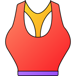 Sports bra icon