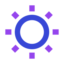 Sun icon