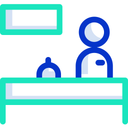 Стойка регистрации иконка