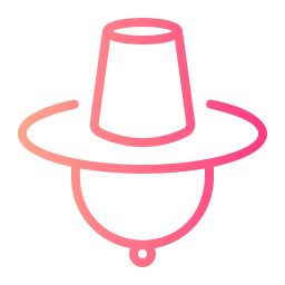 Korean hat icon