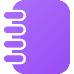 Spring notebook icon