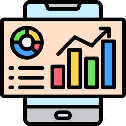 analyse mobile Icône