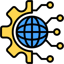 Digital transformation icon