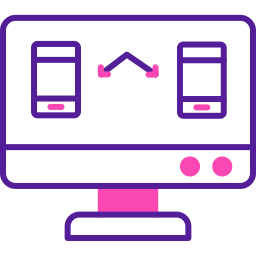 Data transfer icon