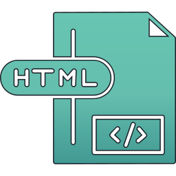 fichier html Icône