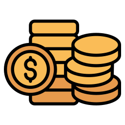 Gold coin icon