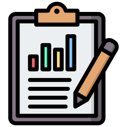 Business evaluation icon