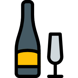 champagne Icône