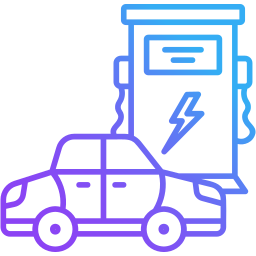 Electric car icon