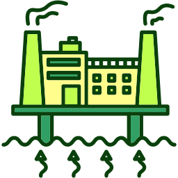 Geothermal energy icon