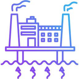 Geothermal energy icon