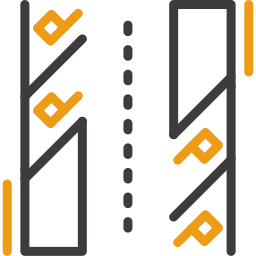 Diagonal icon