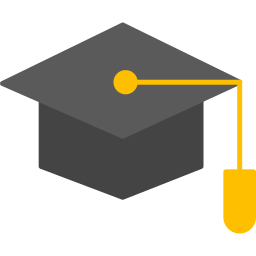 Graduate hat icon