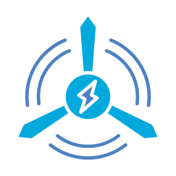 energia wiatrowa ikona