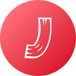 Letter j icon