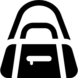 Sport bag icon