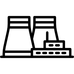 centrale nucleare icona