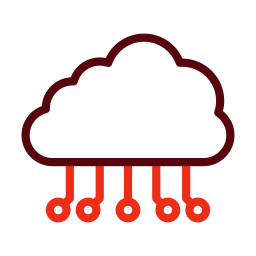 Cloud commputing icon