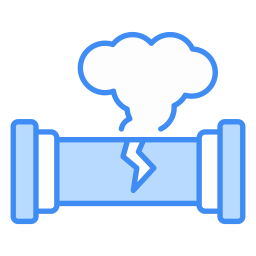 conduite de gaz Icône