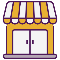 Shopping store icon