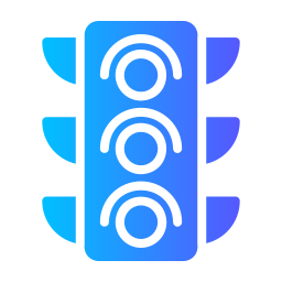 Traffic lights icon