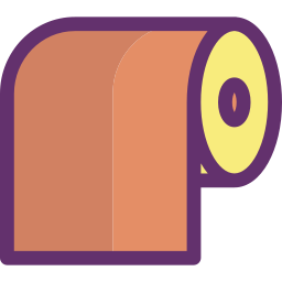 Tissue roll icon