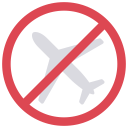 kein flug icon