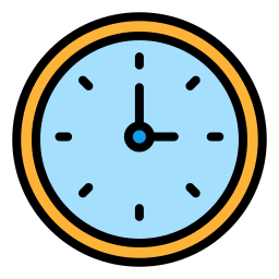 Wall clock icon