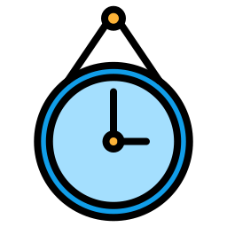 Wall clock icon