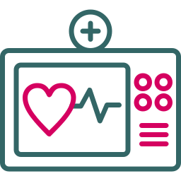 Electrocardiogram icon