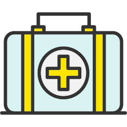 First aid kit icon