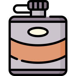 Hip flask icon