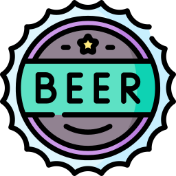 Bottle cap icon