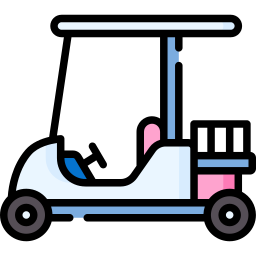 Golf cart icon