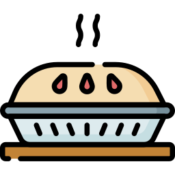 Apple pie icon