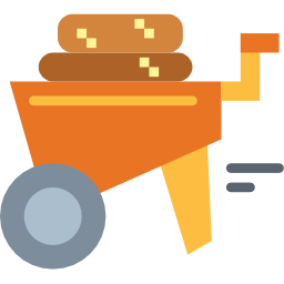 Wheelbarrow icon