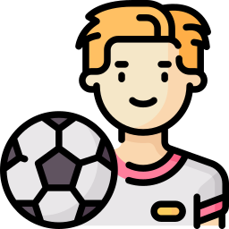 fußballspielerin icon