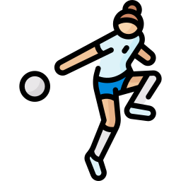 Soccer dribbling icon