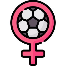 futebol feminino Ícone