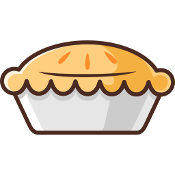 Apple pie icon